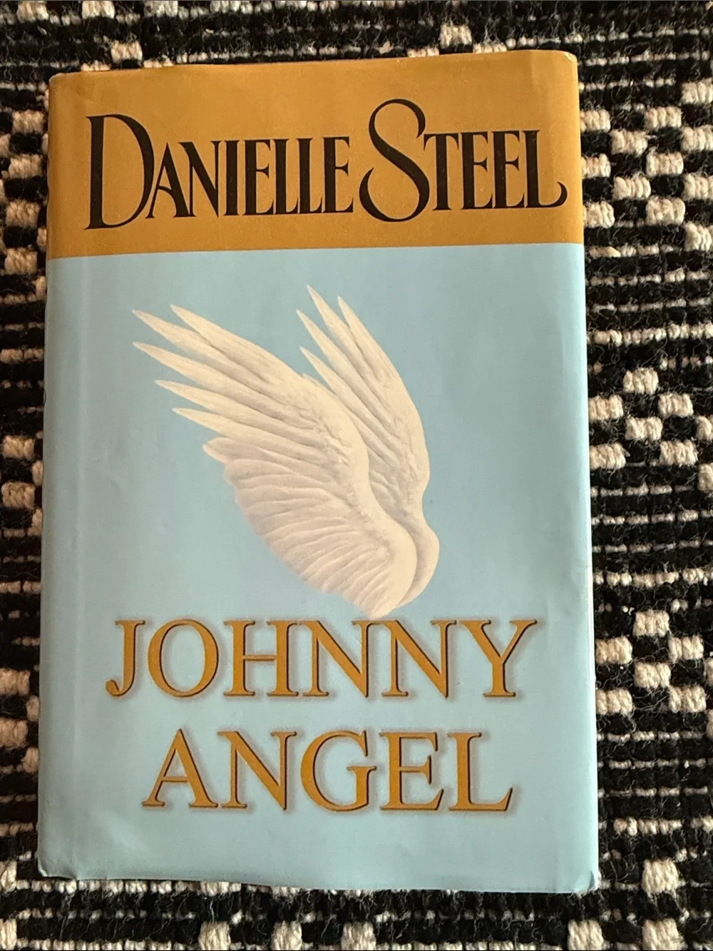 Johnny Angel Hardcover Book - Blue and Gold